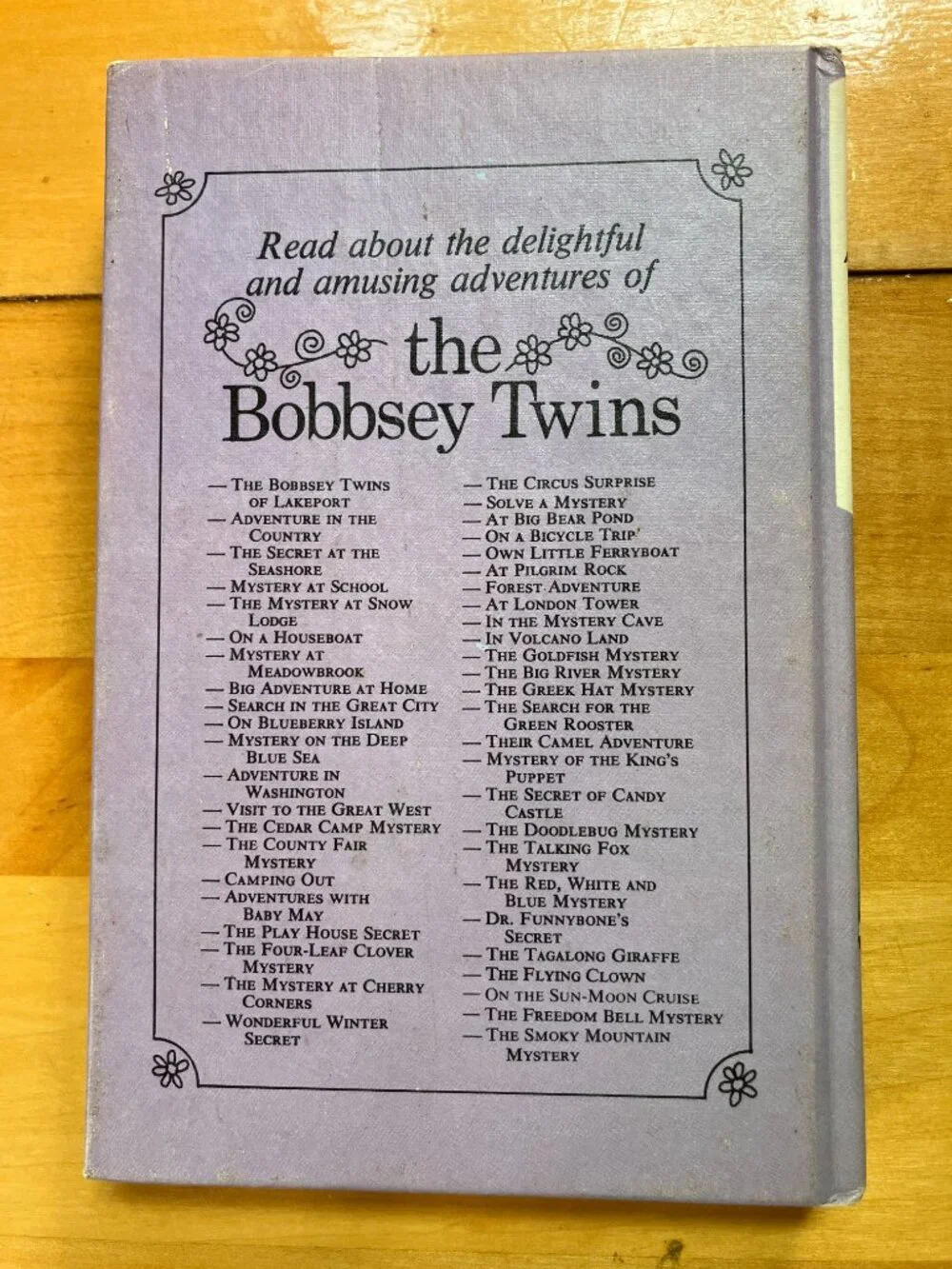 Vintage Bobbsey Twins Hardcover Book Set 1941 1959 1966 Laura Lee Hope Grosset